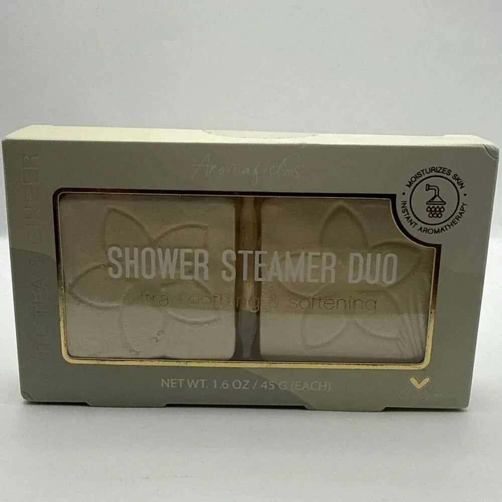 Aromafields Shower Steamer Duo Ultra Soothing And Softening